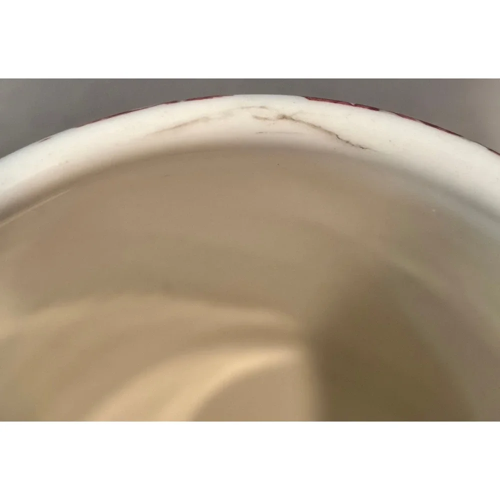 Pottery Barn Deer Woodland Scene Coffee Mug Stag Cabin Nature Lodge Decor‎ Rare